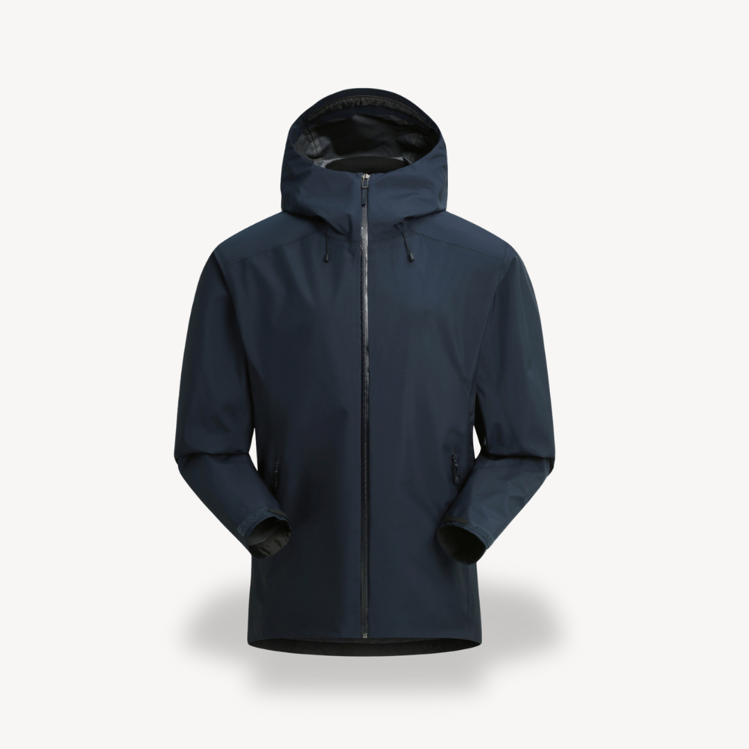 Waterproof Unisex Rain Jacket with Hood