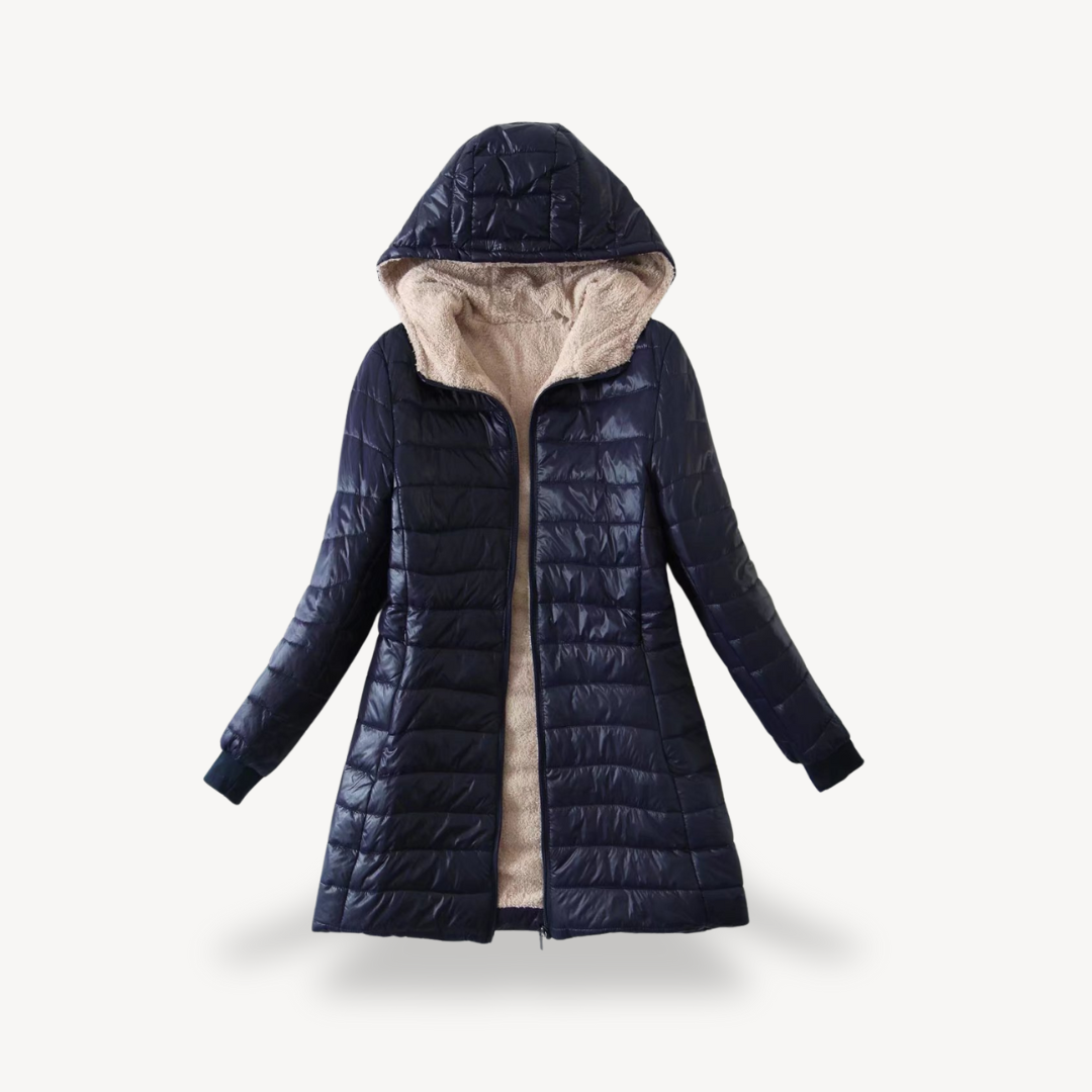 Women's Winter Jacket Sherpa Lined Warm