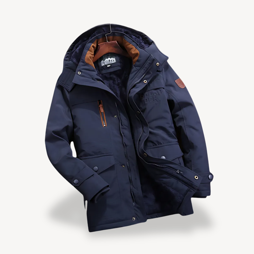 Women's Warm Winter Jacket with Fleece Lining