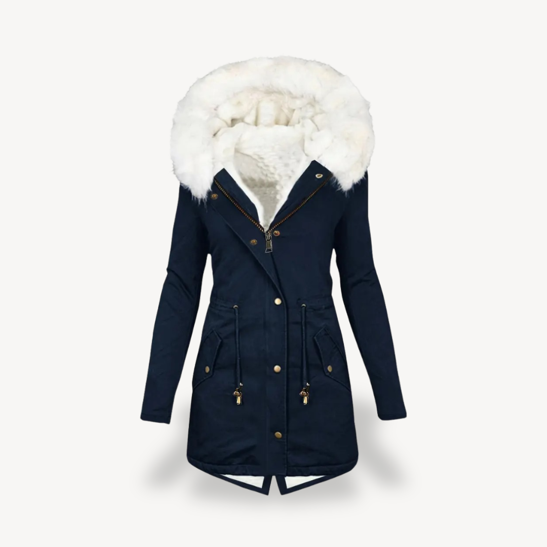 Women's Faux Fur Parka Coat Winter Jacket