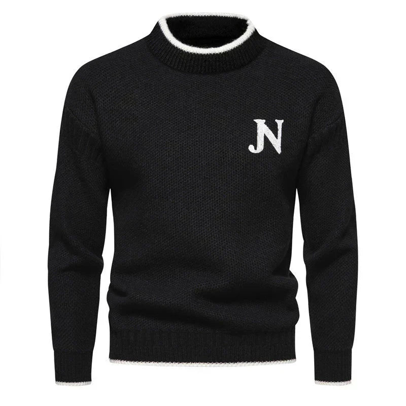 Men's Knitted Jumper Woolly Modern