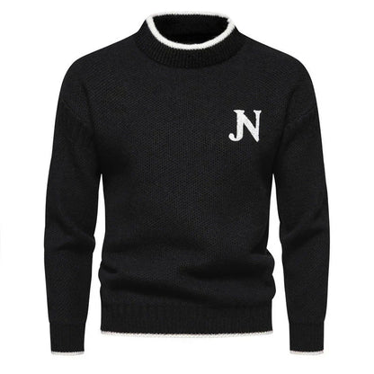 Men's Knitted Jumper Woolly Modern