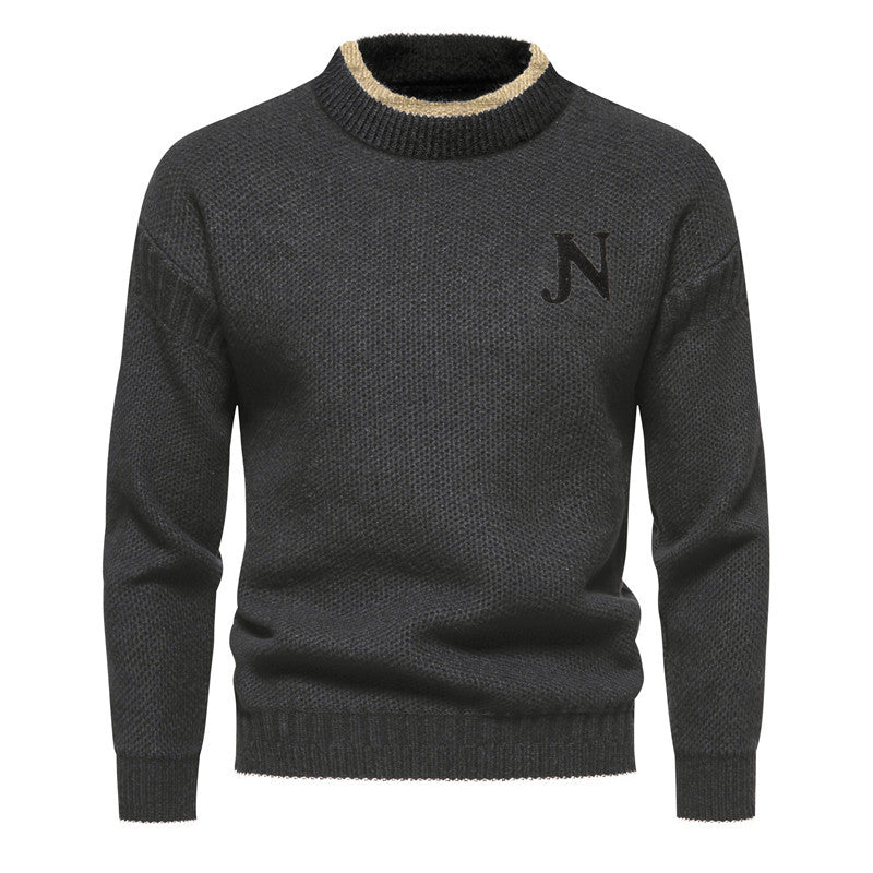 Men's Knitted Jumper Woolly Modern