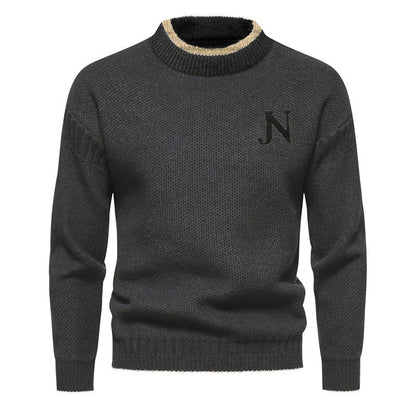 Men's Knitted Jumper Woolly Modern