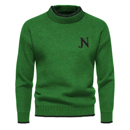 Men's Knitted Jumper Woolly Modern