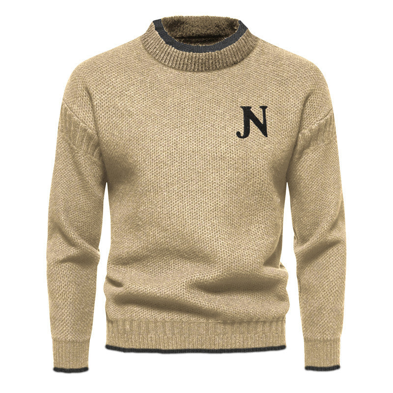 Men's Knitted Jumper Woolly Modern