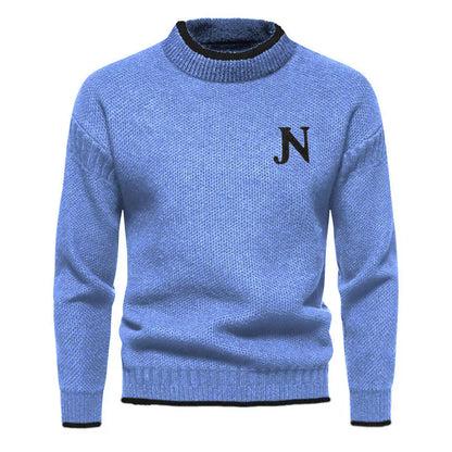Men's Knitted Jumper Woolly Modern