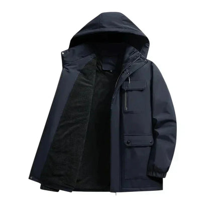 Winterparka Damen Warm Gefüttert Kapuze