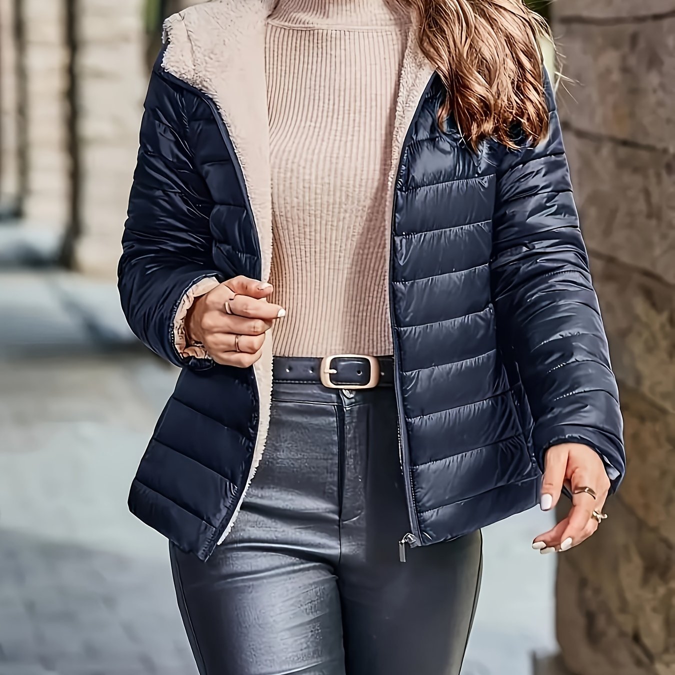 Cozy Women's Winter Hoodie Jacket