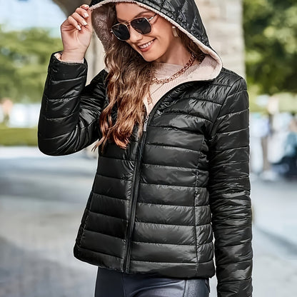 Cozy Women's Winter Hoodie Jacket
