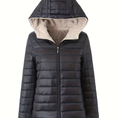 Women's Warm Puffy Faux Fur Winter Coat