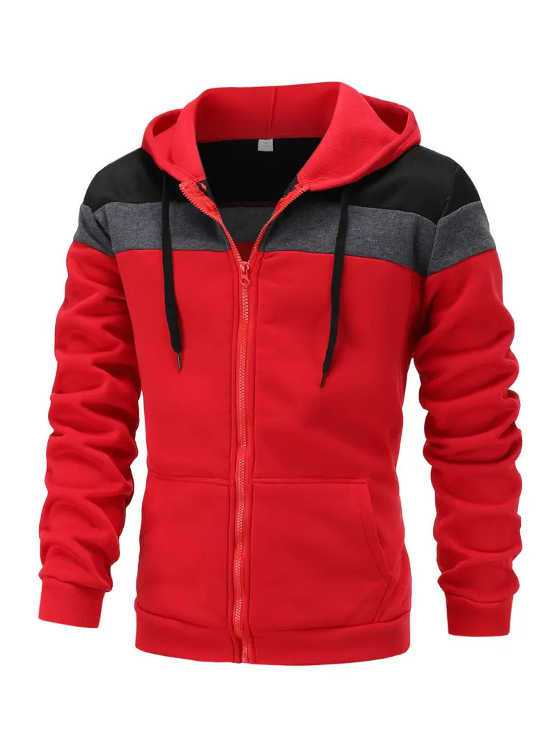 Farbiger Hoodie Leuchteffekt Männer - IdealeKleiden