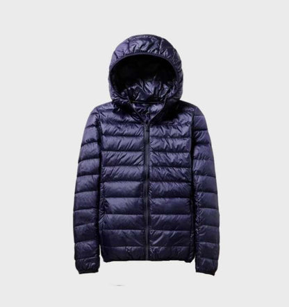 Women's Winter Down Jacket Hooded Warm Insulated