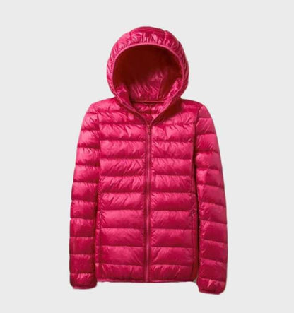 Women's Winter Down Jacket Hooded Warm Insulated