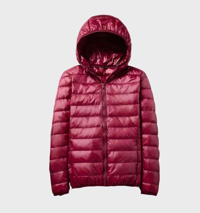 Women's Winter Down Jacket Hooded Warm Insulated