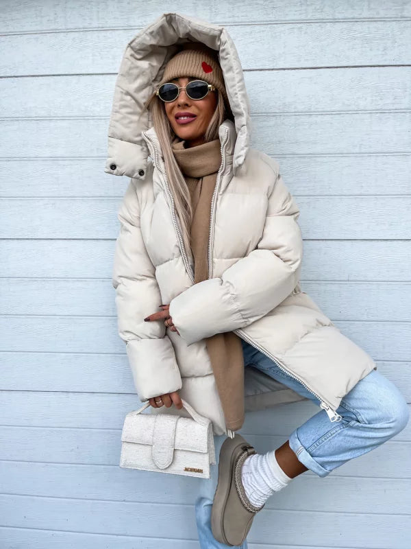 Women's Elegant Lightweight Down Jacket