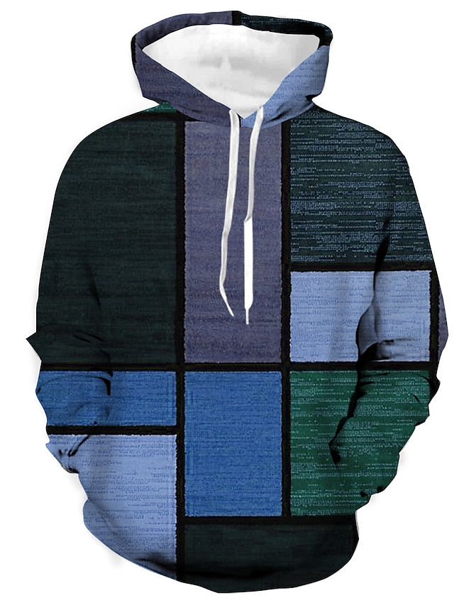 Stylish Men's Winter Hoodie Modern Design