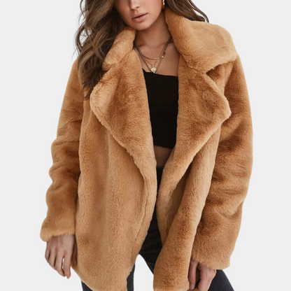 Women's Soft Plush Winter Coat