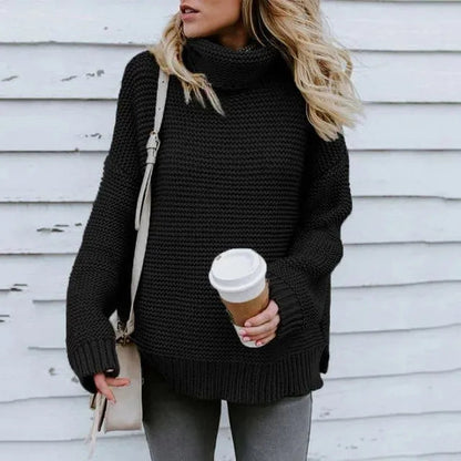 Women's Turtleneck Sweater Soft Quality