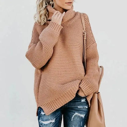 Women's Turtleneck Sweater Soft Quality