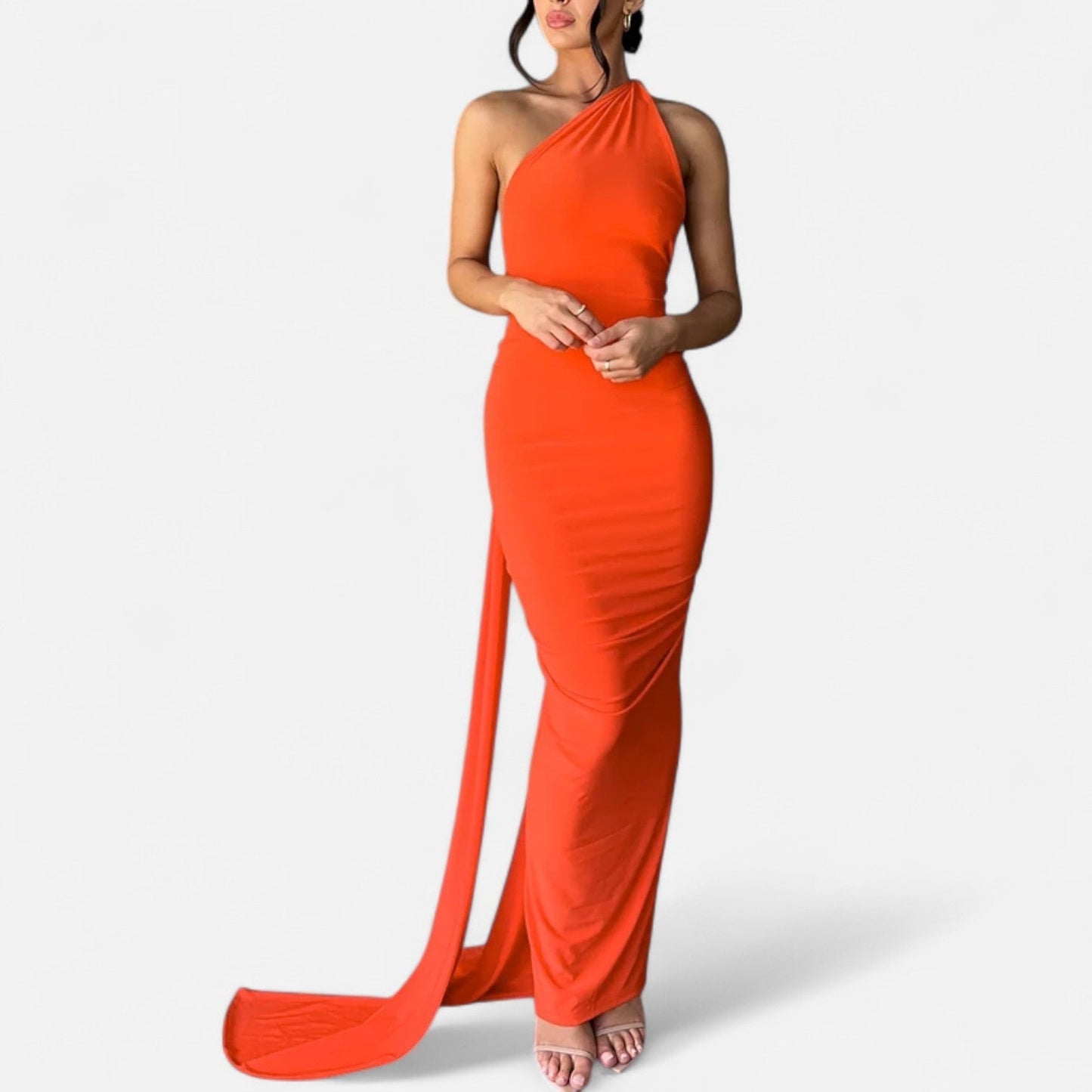 Women's Maxi Dress Elegant Off-Shoulder Design