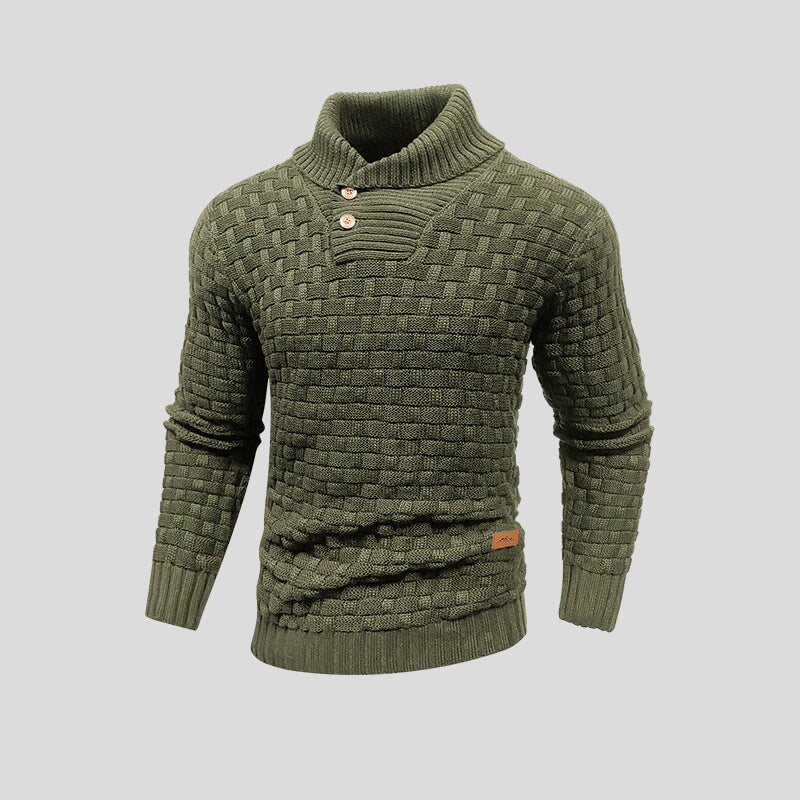 Men's Sweater Winter Sports Design