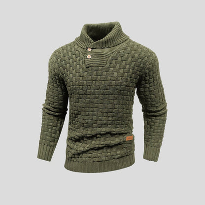 Men's Sweater Winter Sports Design