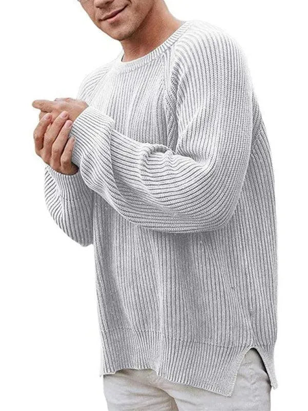 Comfortable Men's Round Neck Sweaters