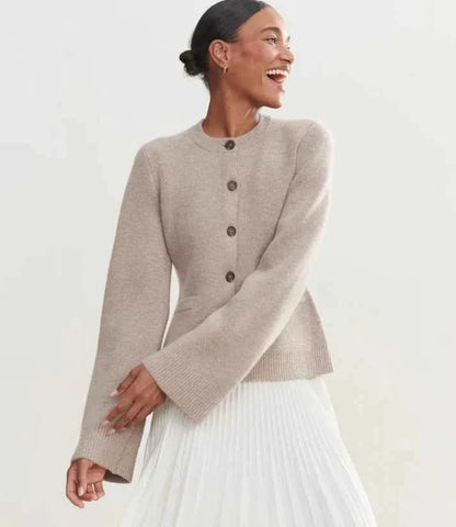 Large Button-Down Cardigan Modern