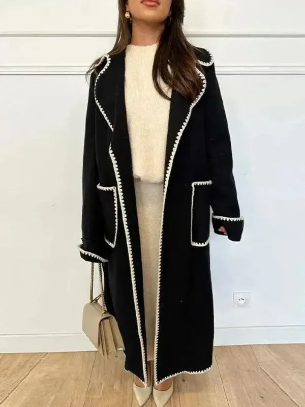 Fashionable Women's Oversized Trench Coat