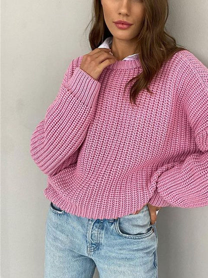 Oversized Women's Sweater Chunky Knit Modern