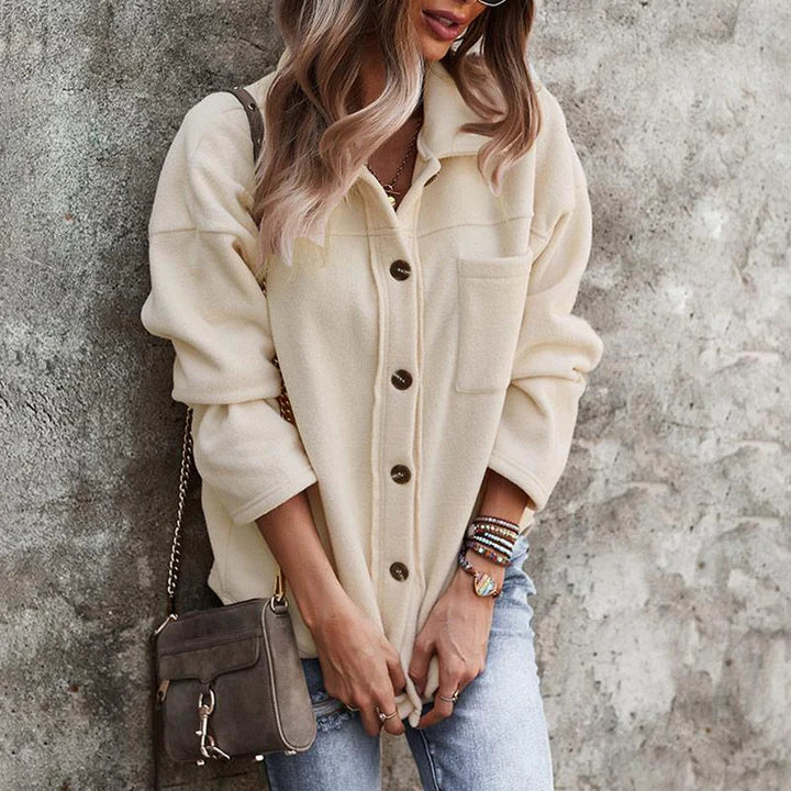 Oversized Women's Denim Jacket Casual Stylish