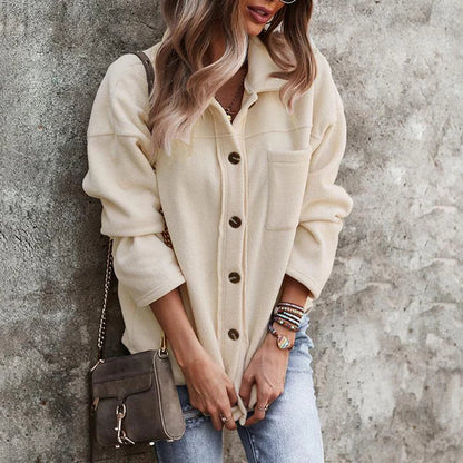 Oversized Women's Denim Jacket Casual Stylish