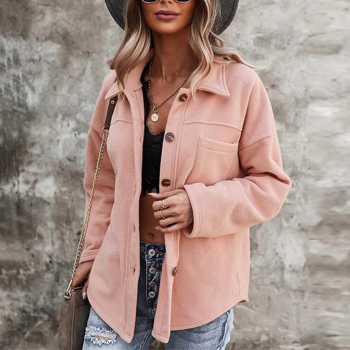 Oversized Women's Denim Jacket Casual Stylish