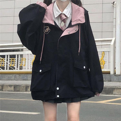 Stylish Oversized Denim Jacket for Women