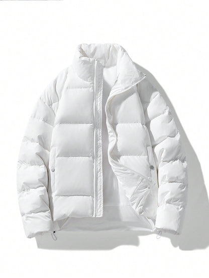 Übergröße Herren Winterjacke Neon Farbe