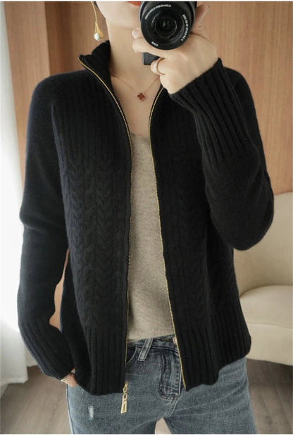 Oversized Knitted Sweater Cozy Lounge Style