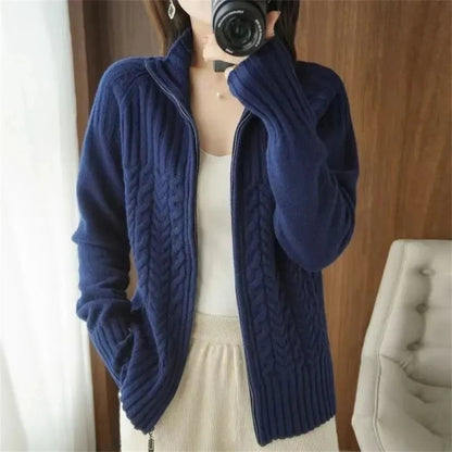 Oversized Knitted Sweater Cozy Lounge Style