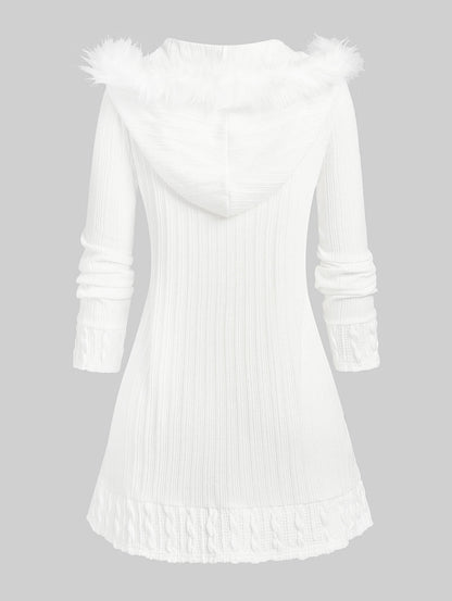 Weihnachtshoodie Oversized Winterwunder - IdealeKleiden