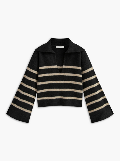 Women's Oversized Striped Sweaters