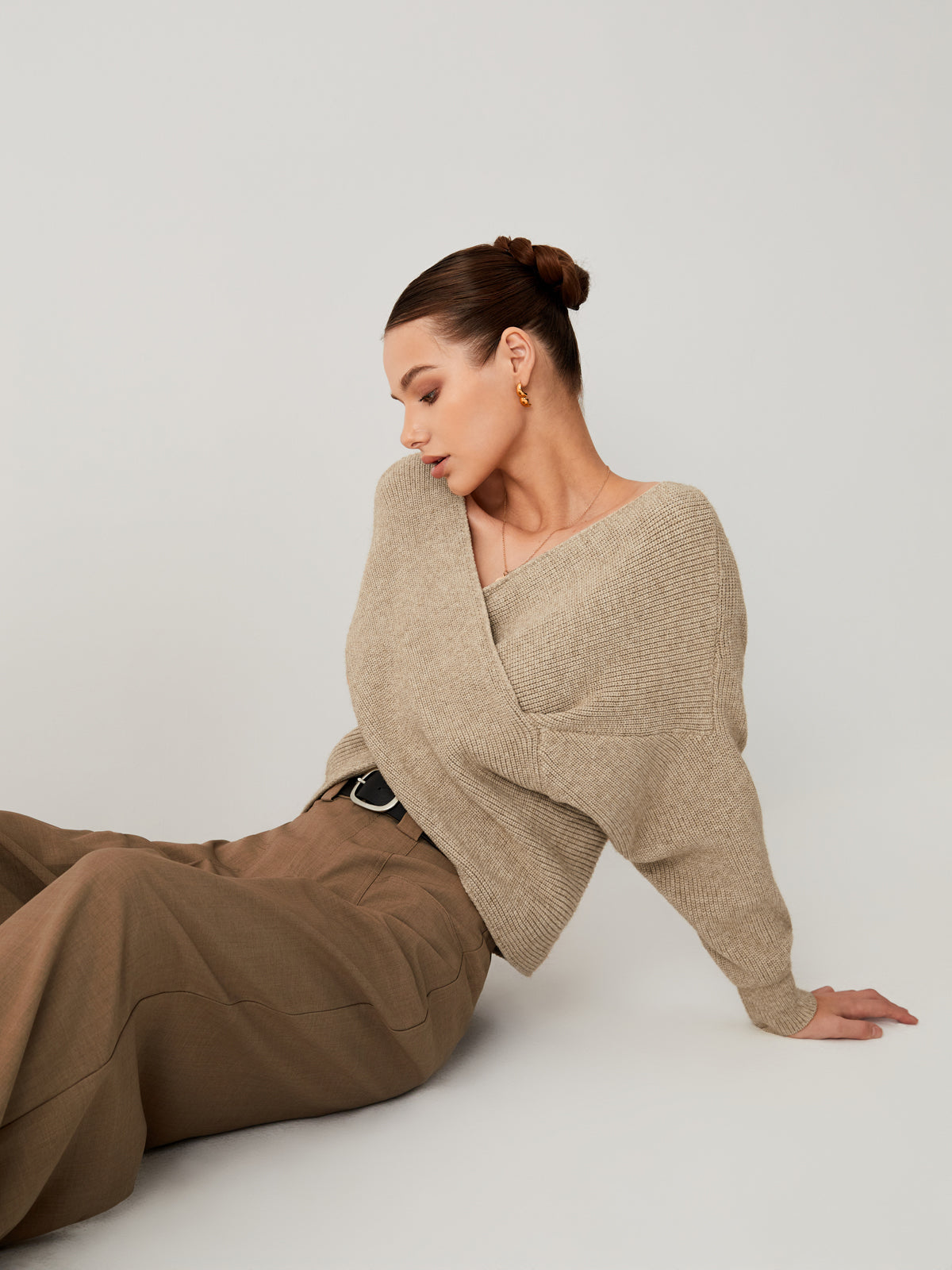 Große Damensweatshirt Bequem Oversized - IdealeKleiden