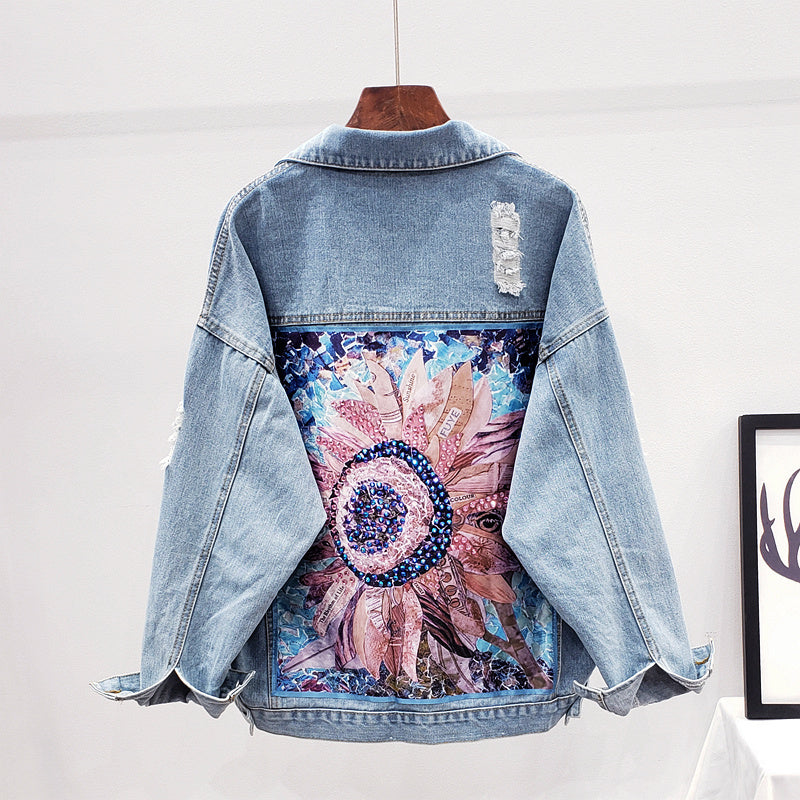 Women's Oversized Denim Jacket