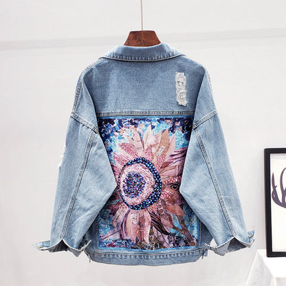 Women's Oversized Denim Jacket