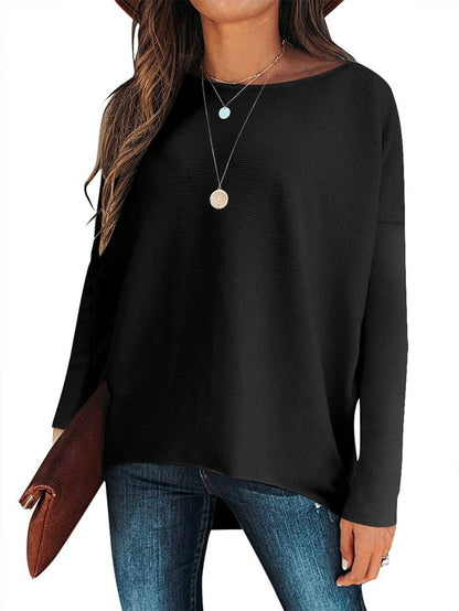 Weite Damenpullover Oversized Style - IdealeKleiden