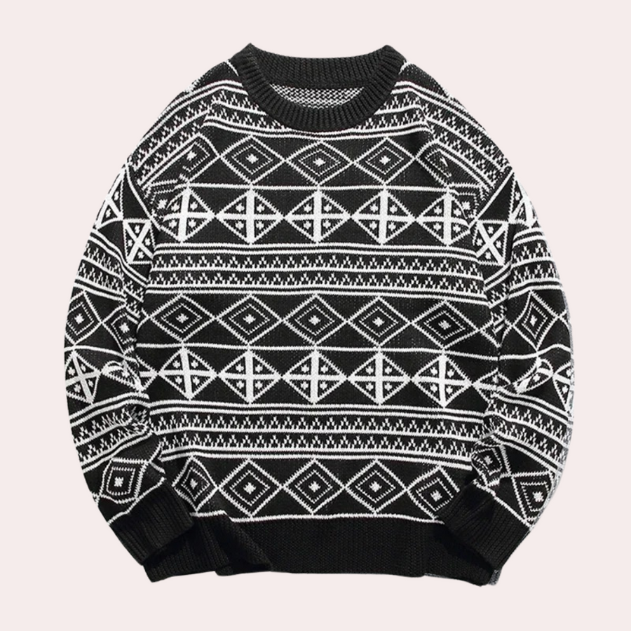 Elegant Men's Knitted Sweater