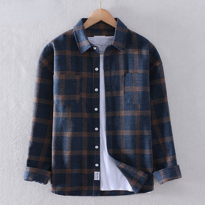 Men's Casual Plaid Modern Shirt
