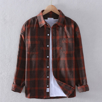 Men's Casual Plaid Modern Shirt