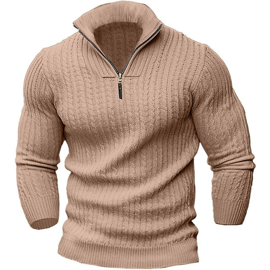 Moderne Herren Pullover Reißverschluss Design - IdealeKleiden