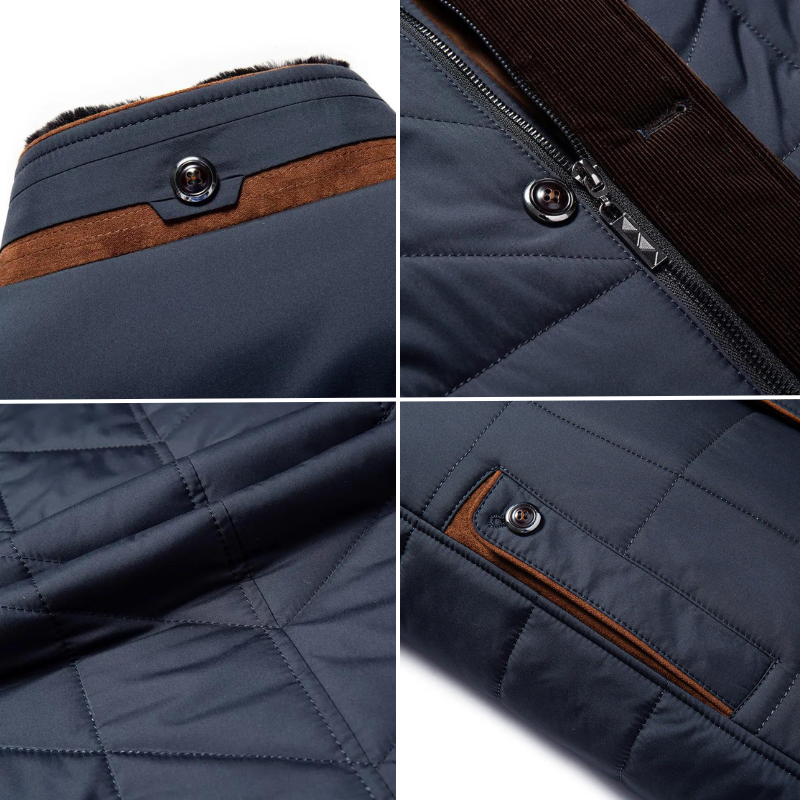 Warme Herren Winterjacke Premium Isolierung - IdealeKleiden