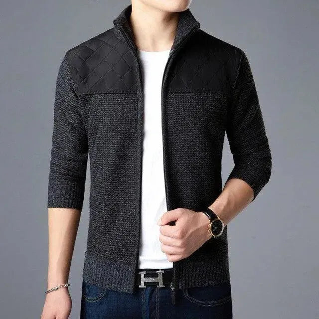 Stylish Cardigan Sweater for Men - Modern